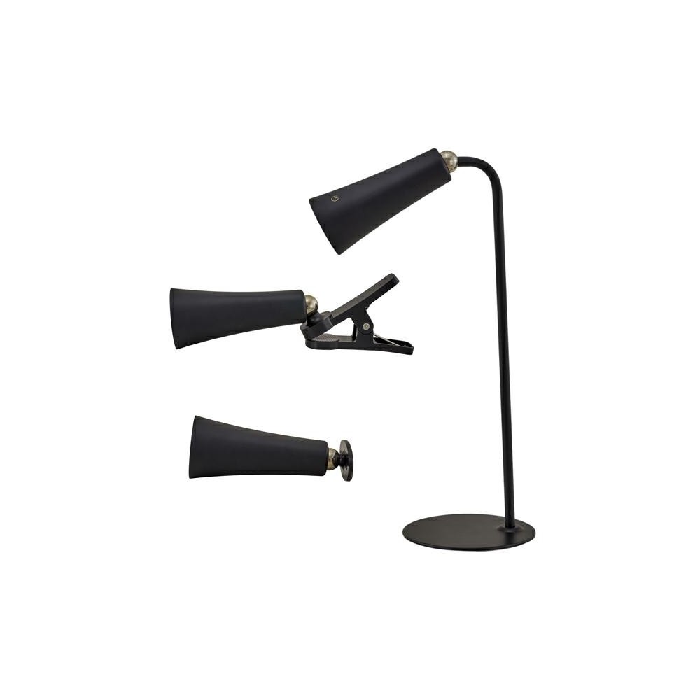 TRIANGLE LAMPADA LED DA LETTURA NERO 14.5X6.5X38.2